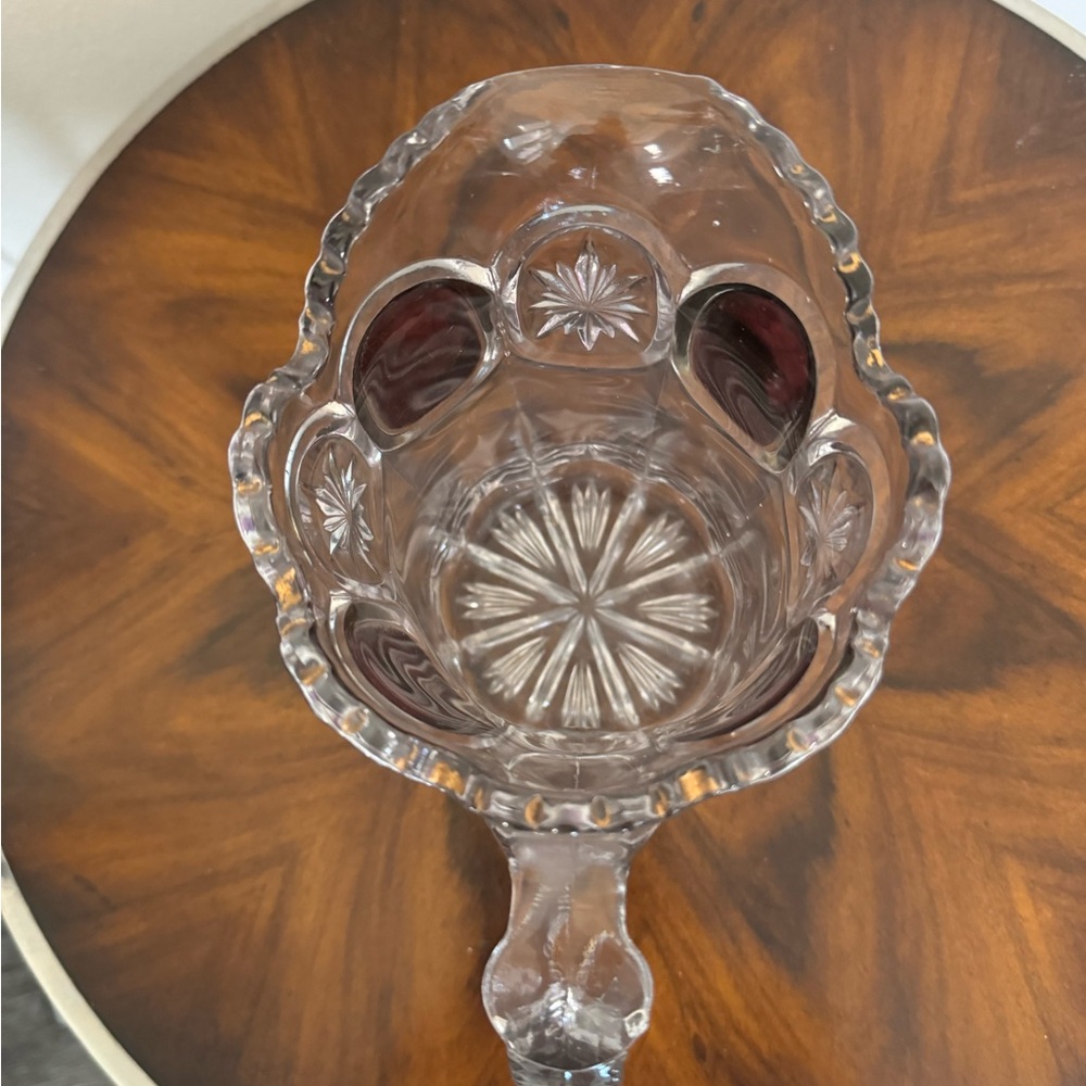 Antique Pitcher by: US Glass Co. EPAG 15155 pattern Nobby Bull’s Eye, Cromwell - Picture 5 of 13